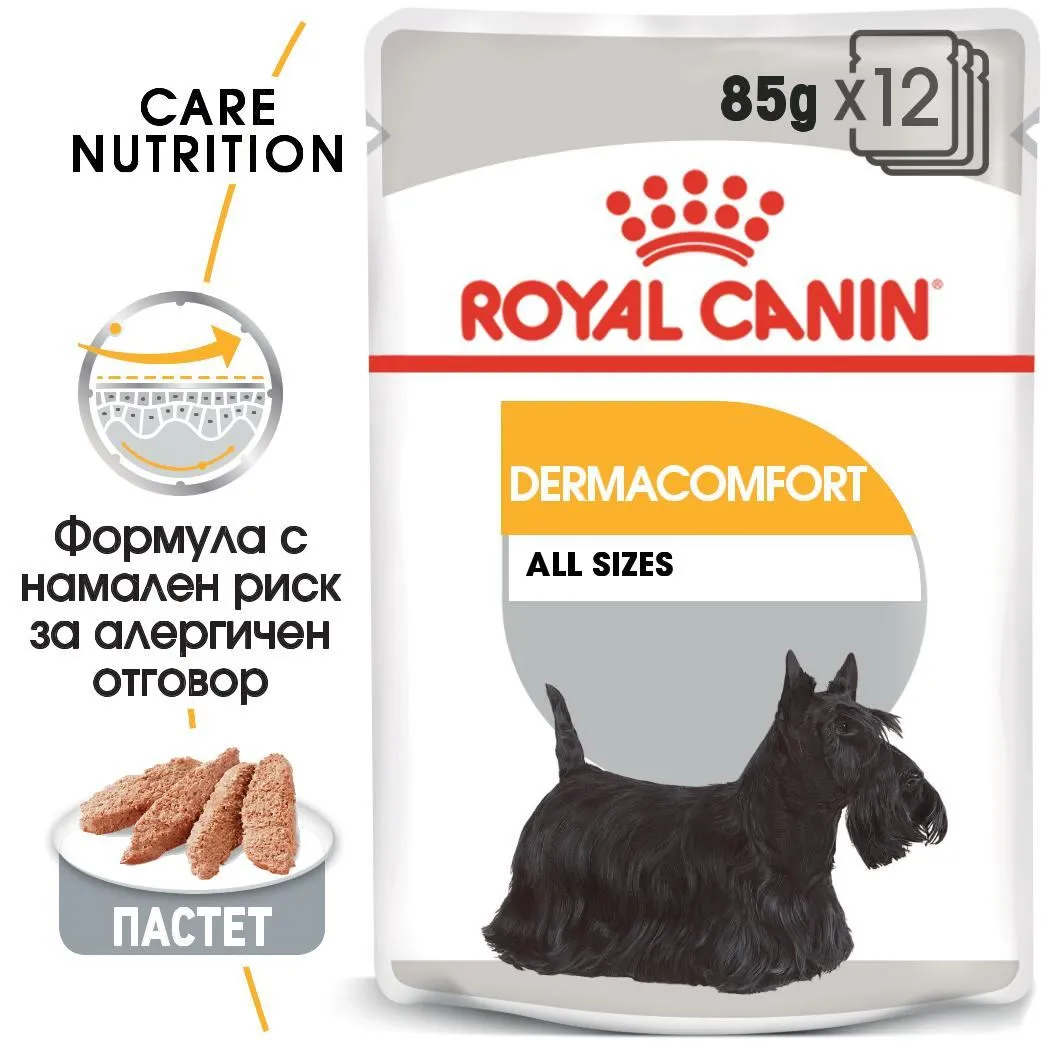 ROYAL CANIN® CCN DERMACOMFORT пастет 85г