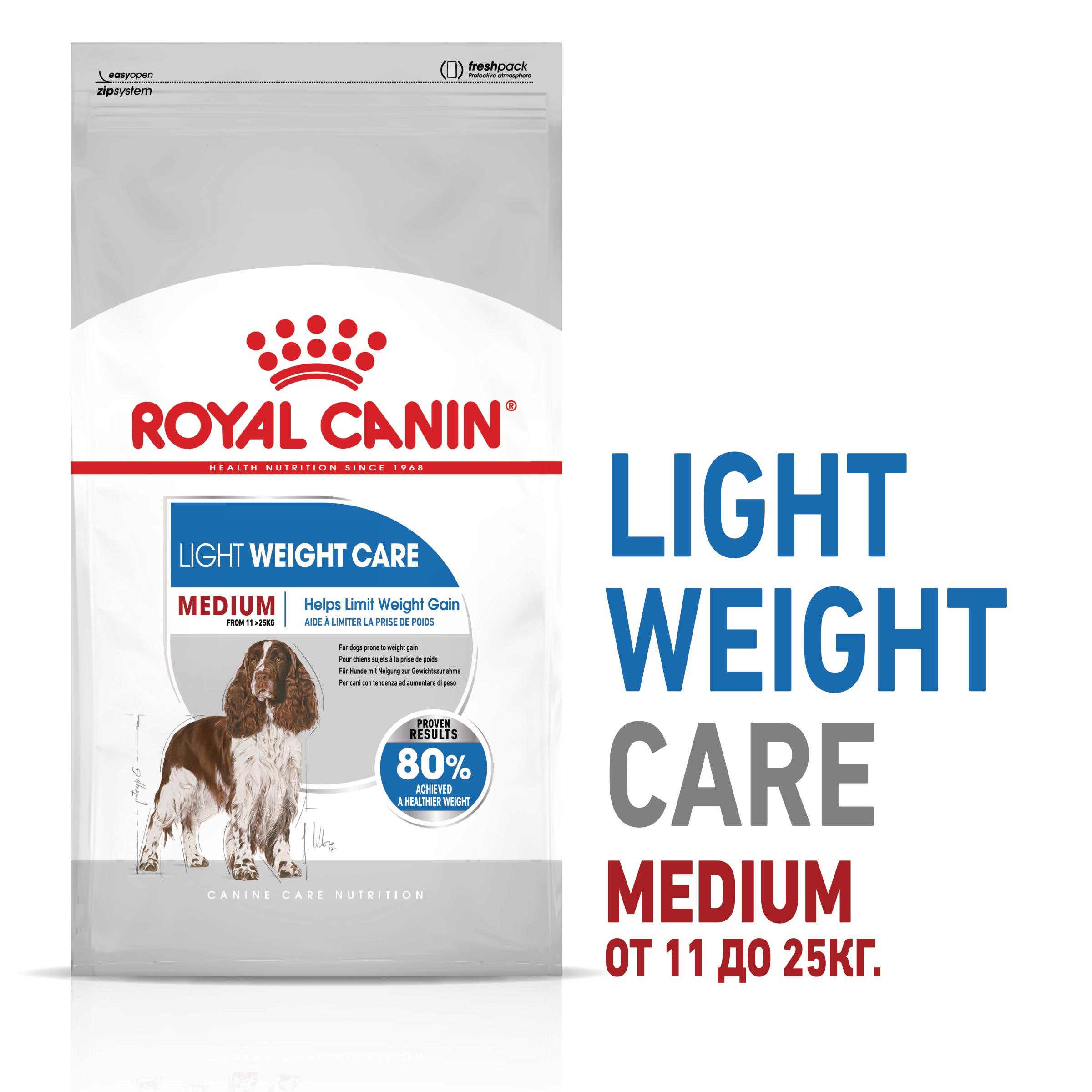 ROYAL CANIN® CCN MEDIUM LIGHT WEIGHT CARE 12 кг - изображение 1