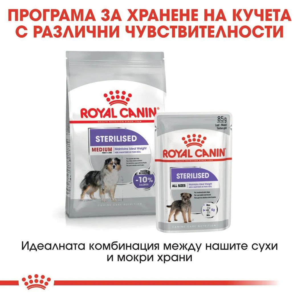 ROYAL CANIN® CCN MEDIUM STERILIZED 12кг  - изображение 2