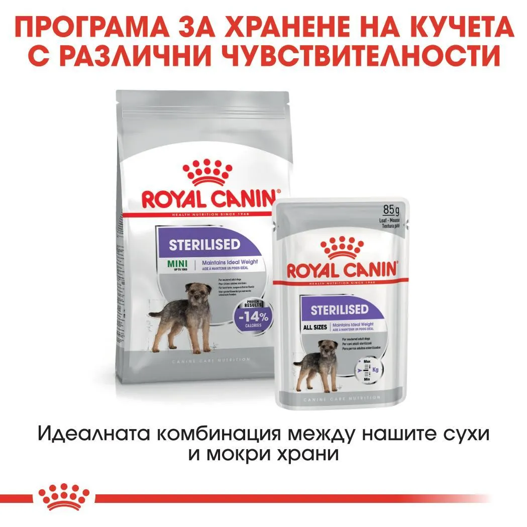 ROYAL CANIN® CCN MINI STERILISED 3кг - изображение 2