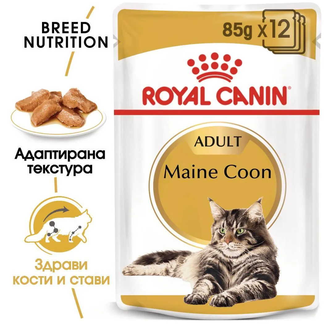 ROYAL CANIN® FBN MAINE COON POUCH хапки в сос 85г
