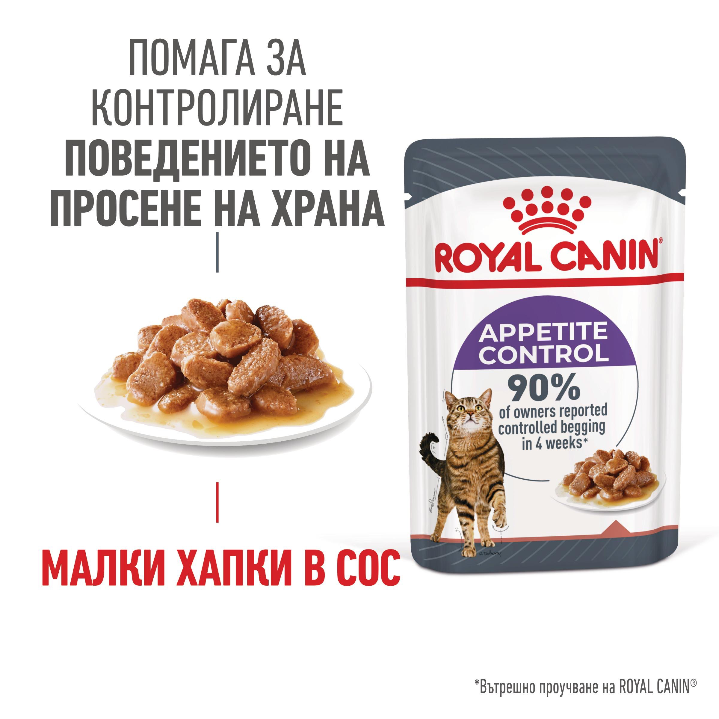 ROYAL CANIN® FCN APPETITE CONTROL CAT 85g - изображение 4