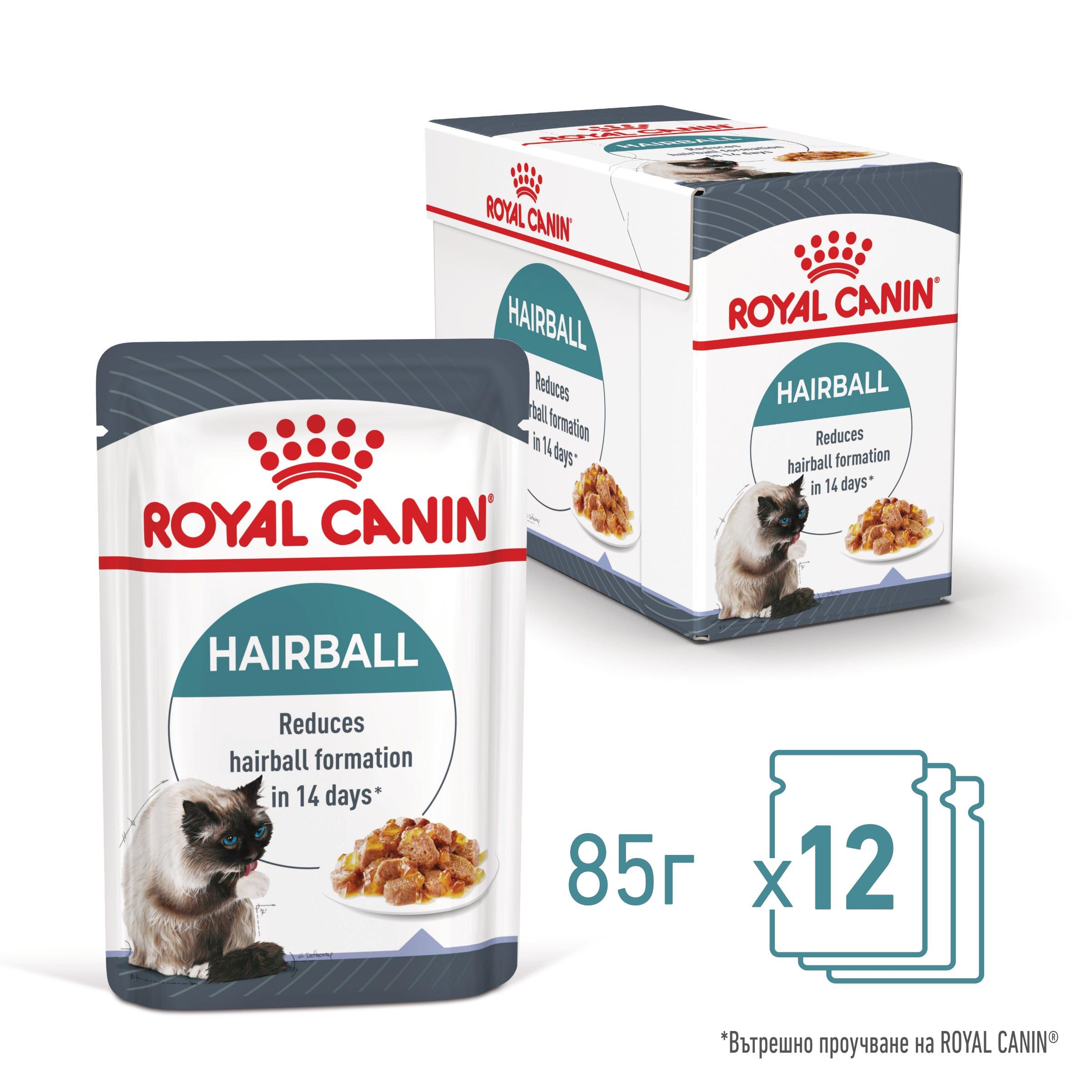 ROYAL CANIN® FCN CARE HAIRBALL chews in jelly 85g - изображение 2