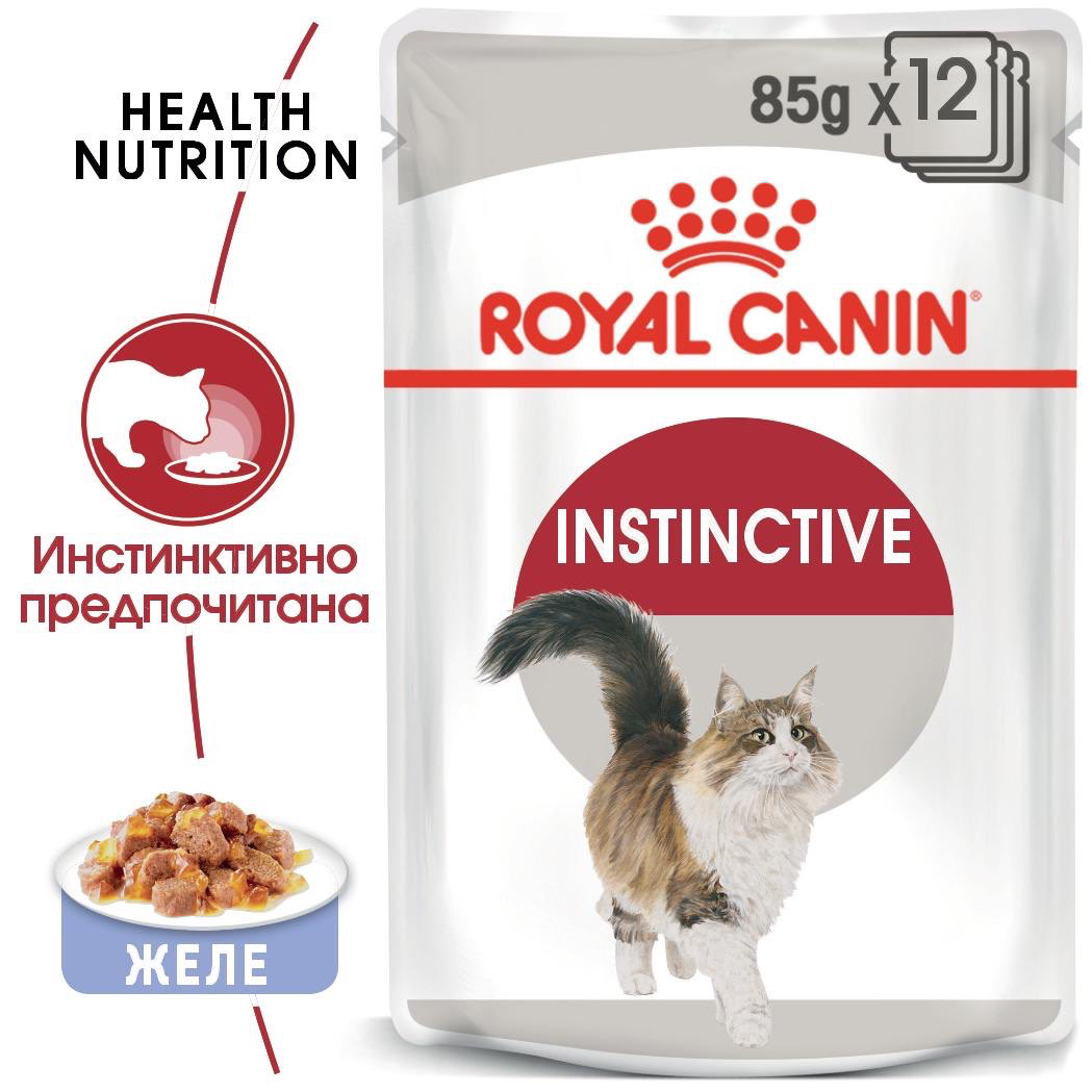 ROYAL CANIN® FHN INSTINCTIVE chews in jelly 85g