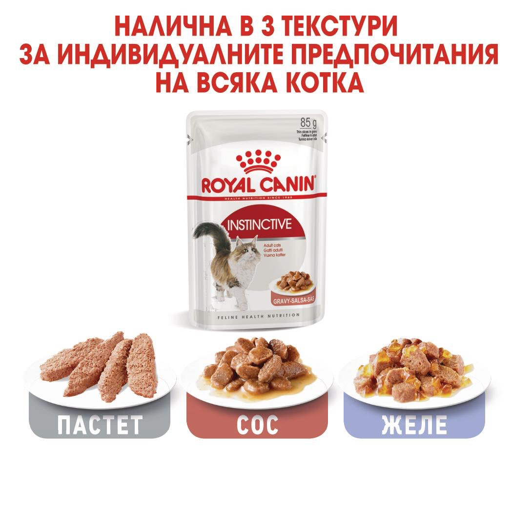 ROYAL CANIN® FHN INSTINCTIVE IN GRAVY 85г - изображение 1