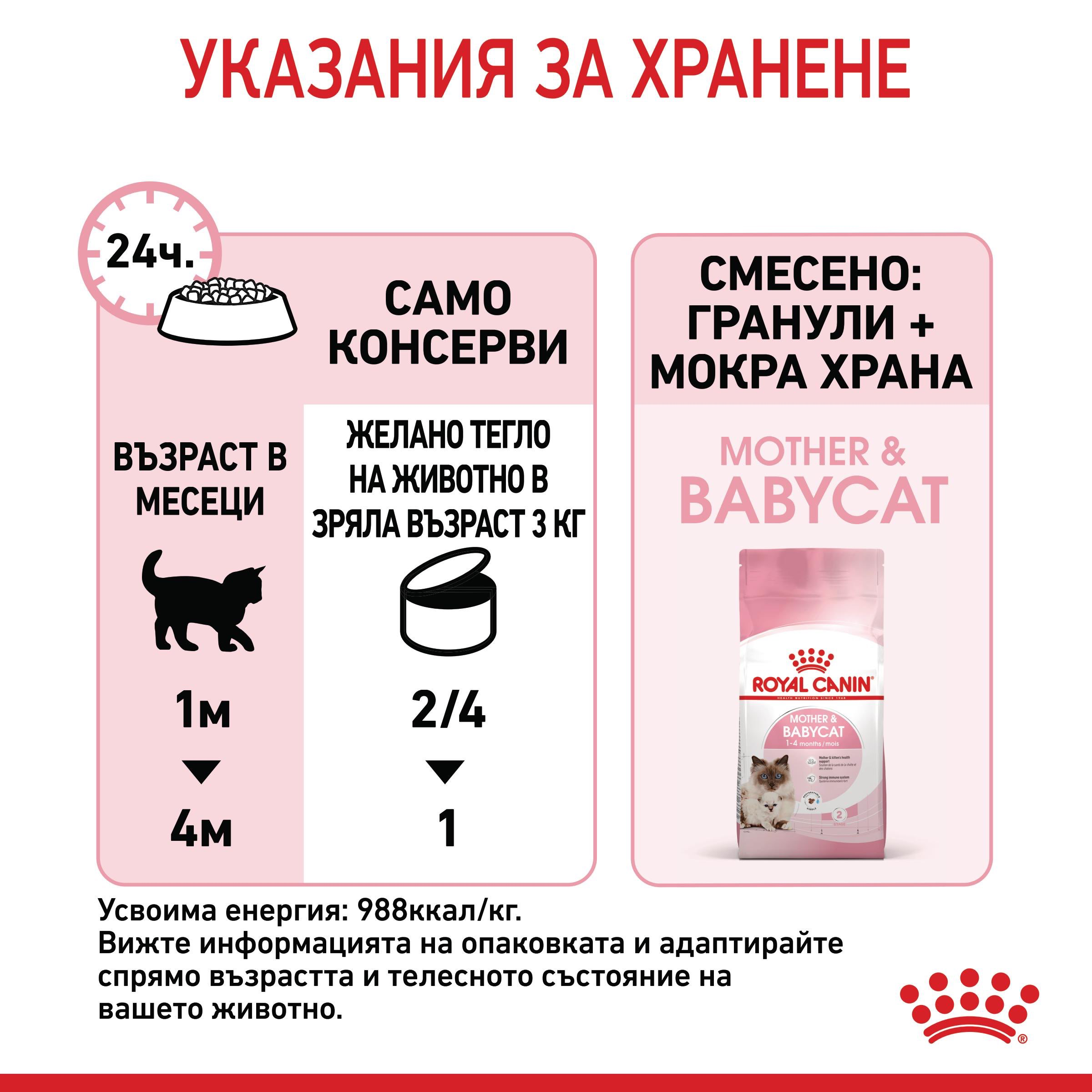 ROYAL CANIN® FHN MOTHER & BABYCAT soft cat food 195 g - изображение 4