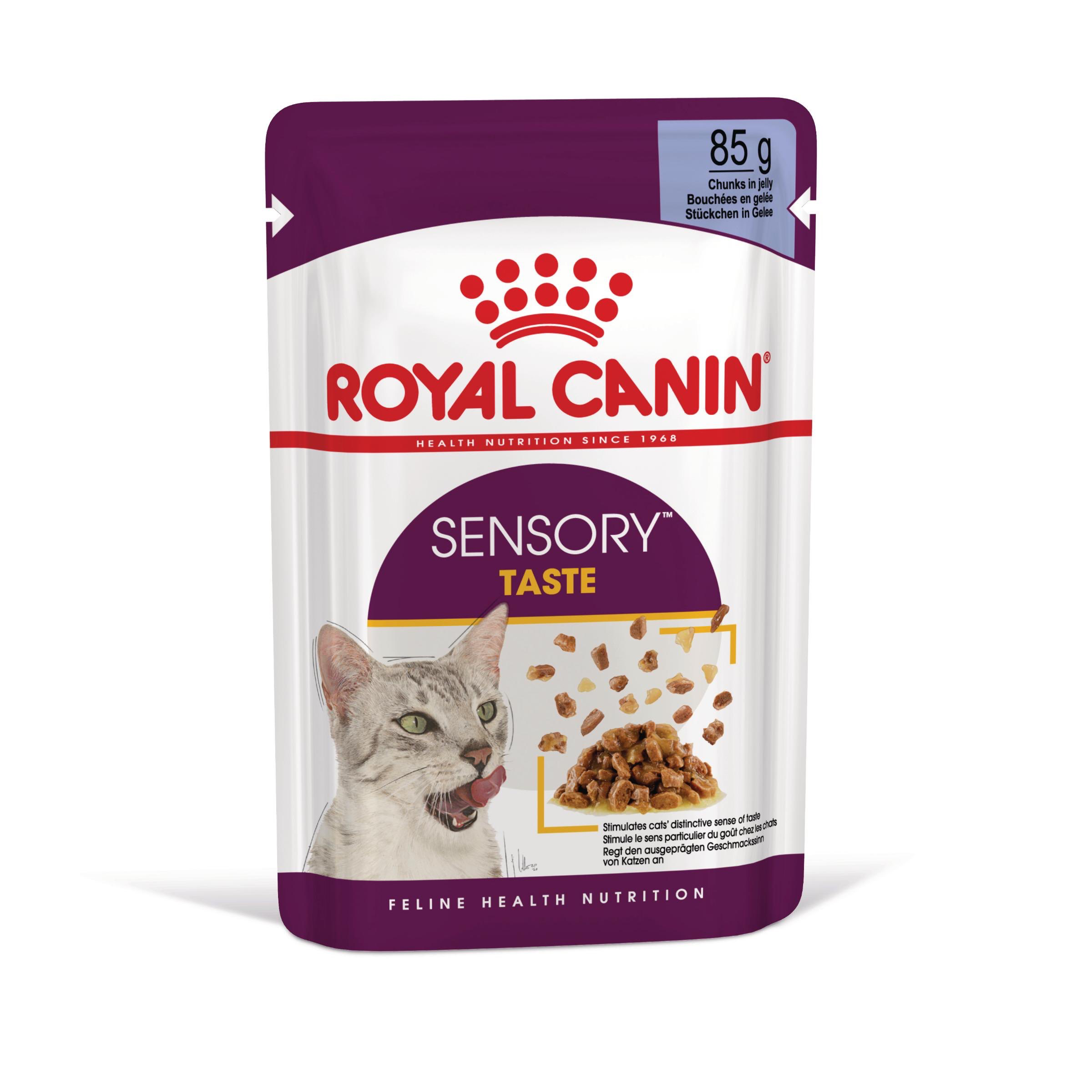 ROYAL CANIN® FHN SENSORY TASTE snacks in jelly 85g