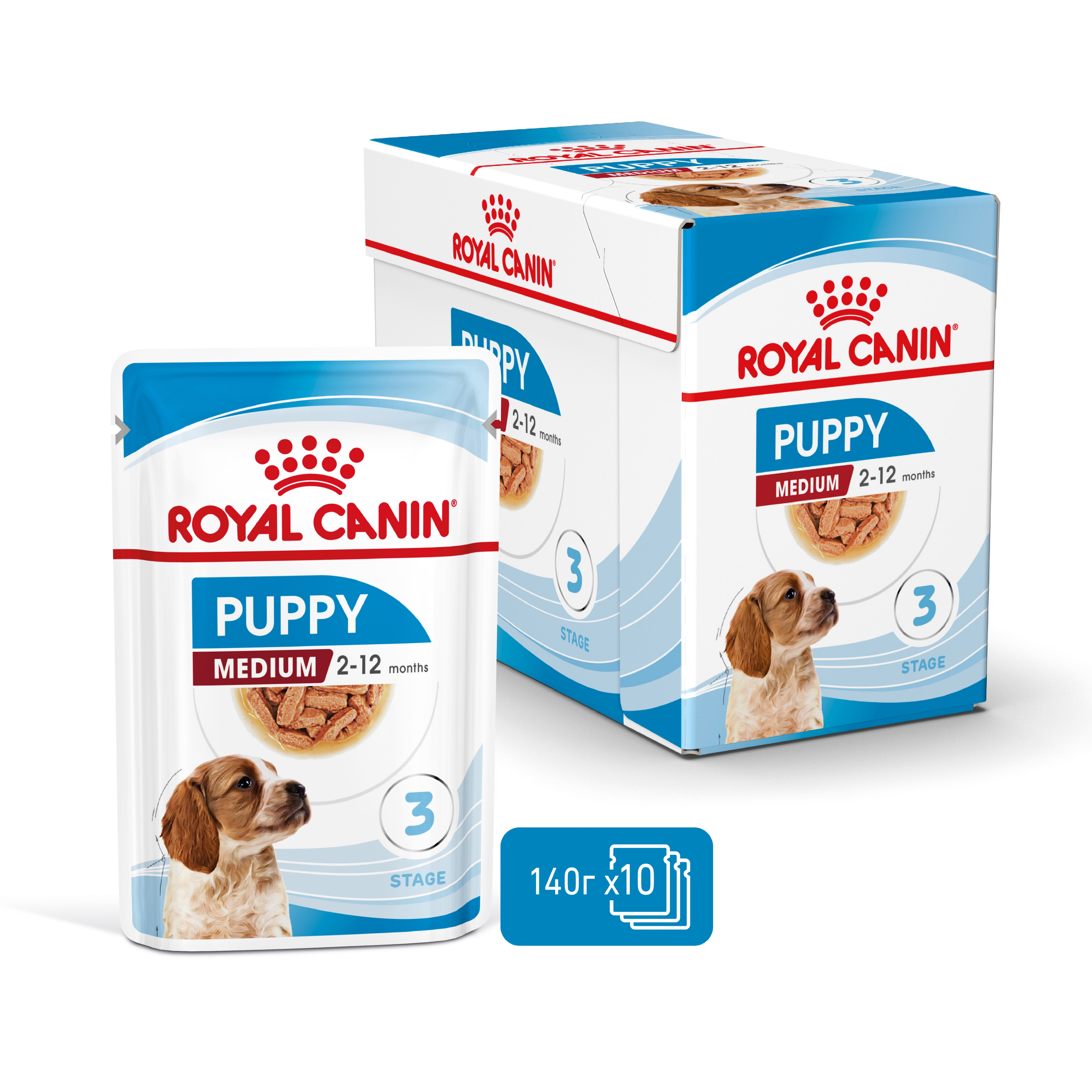 ROYAL CANIN® SHN MEDIUM PUPPY kibbles in a 140g bag - изображение 1